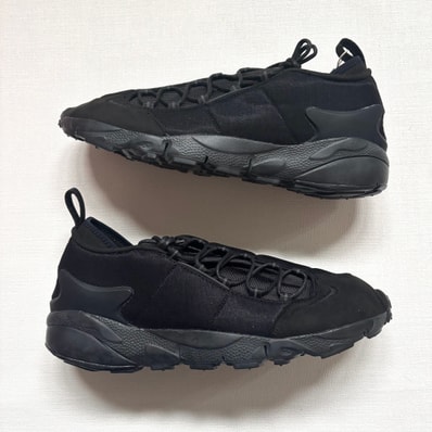 COMME des GARCONS × Nike Air Footscape NM "Black"