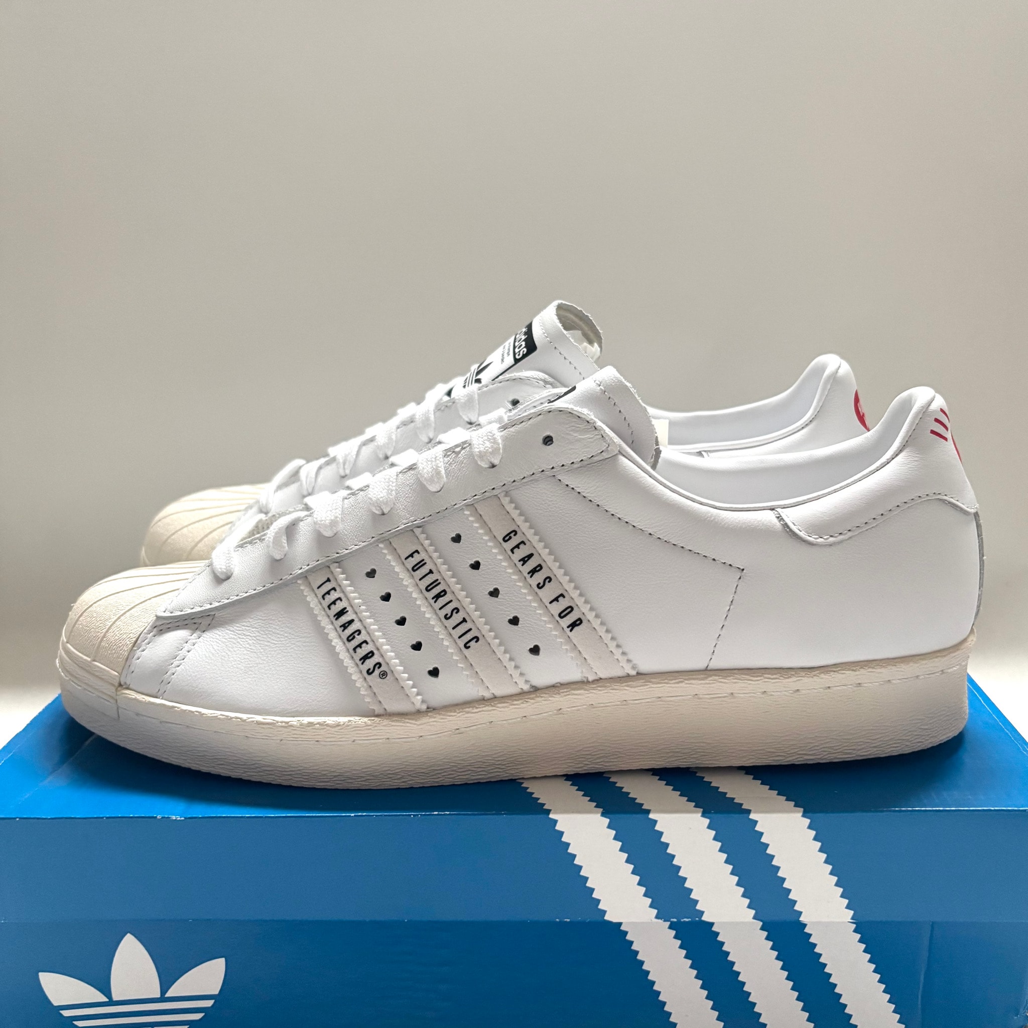 HUMAN MADE × adidas SUPERSTAR 80s "WHITE"