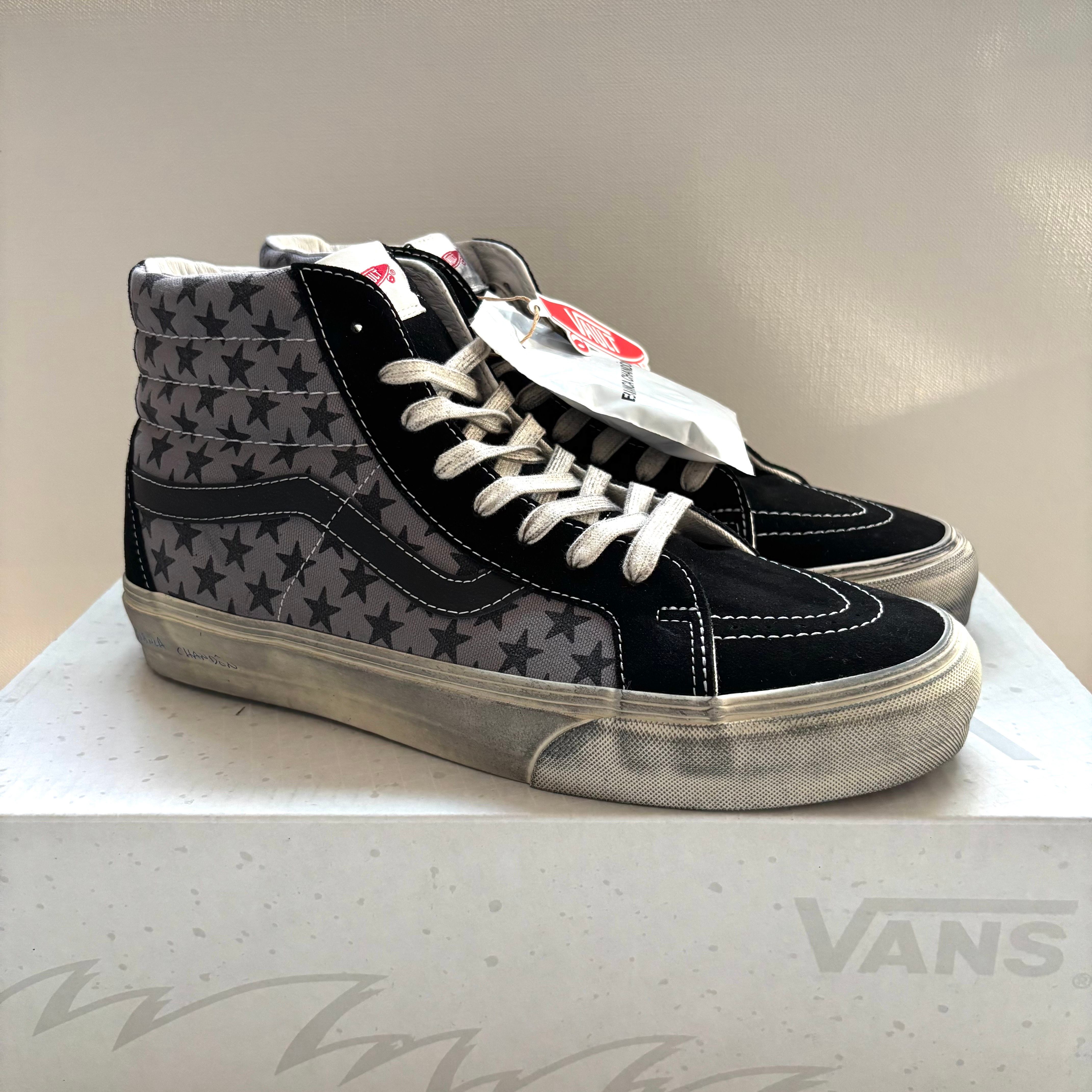 Bianca Chandon × Vault by Vans Sk8-Hi Reissue VLT LX "Black/Gray"