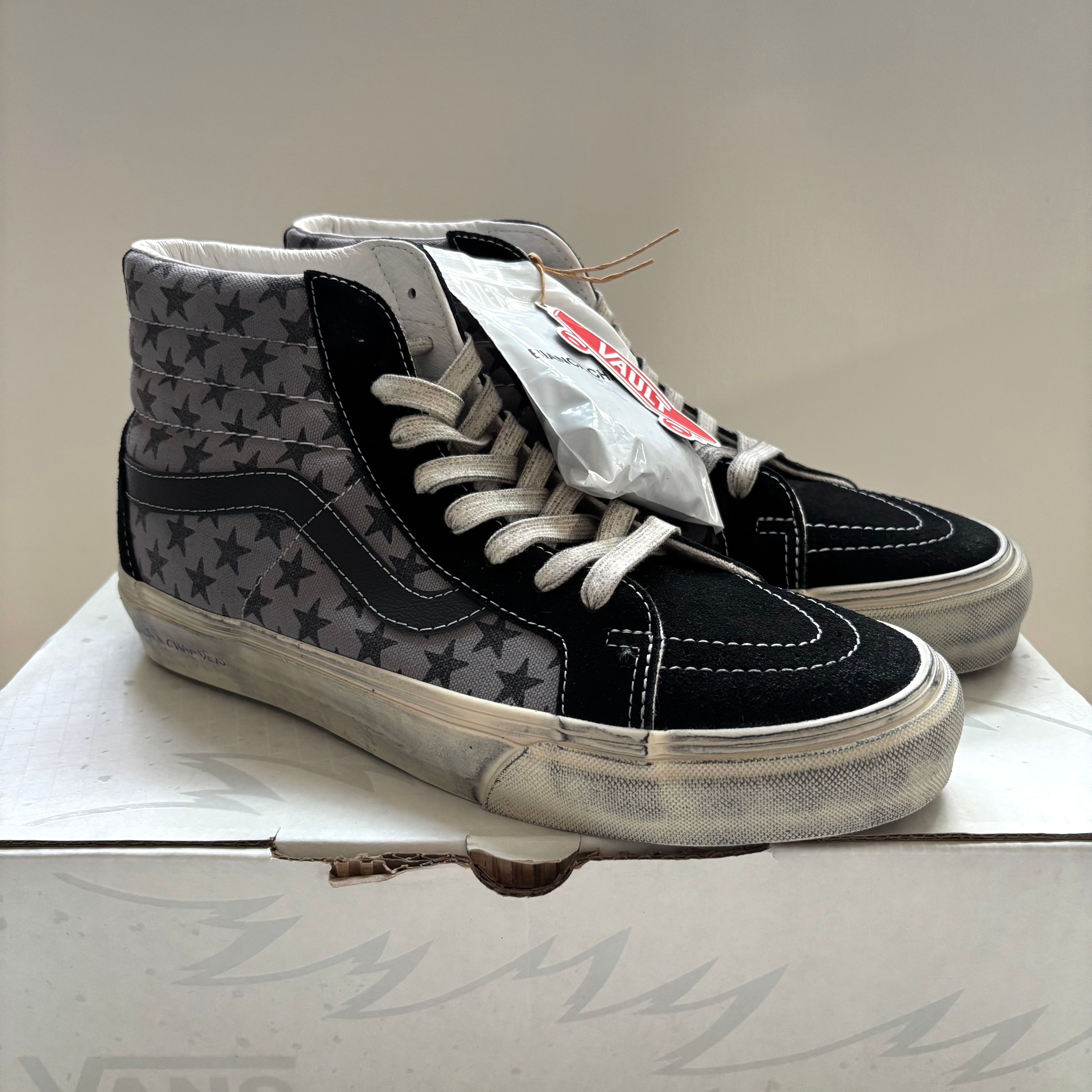 Bianca Chandon × Vault by Vans Sk8-Hi Reissue VLT LX "Black/Gray"