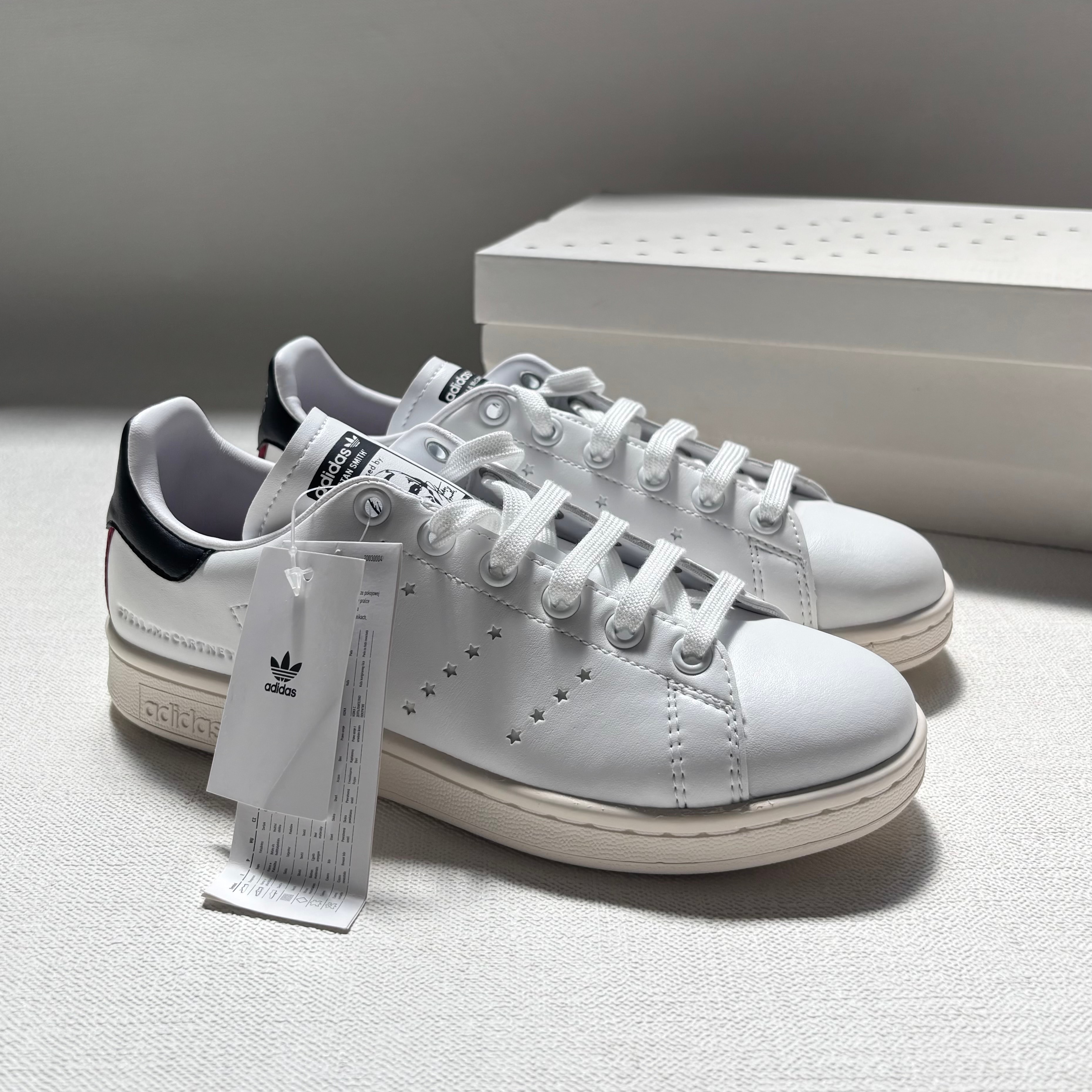 Stella McCartney × adidas Stan Smith "Footwear White"