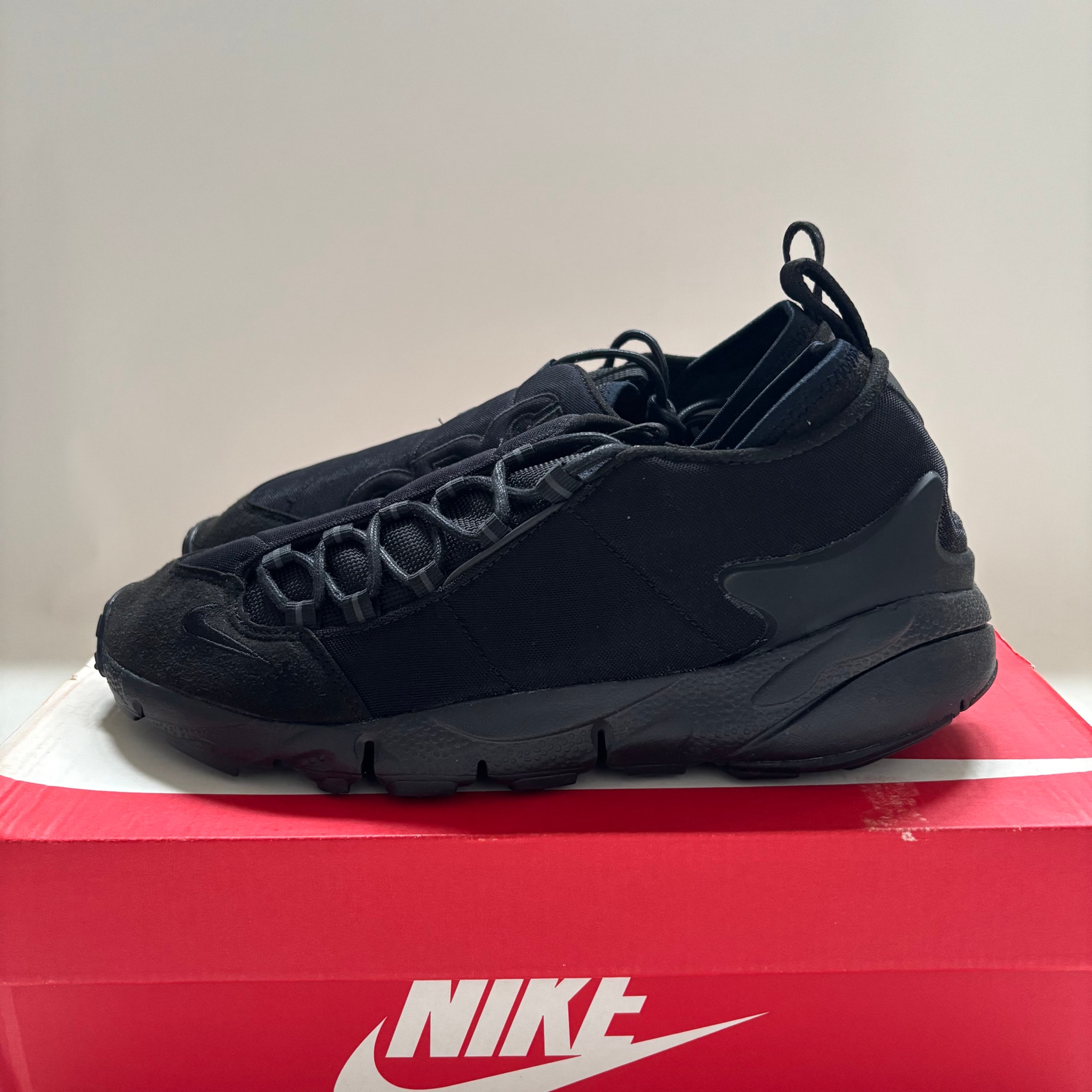 COMME des GARCONS × Nike Air Footscape NM "Black"
