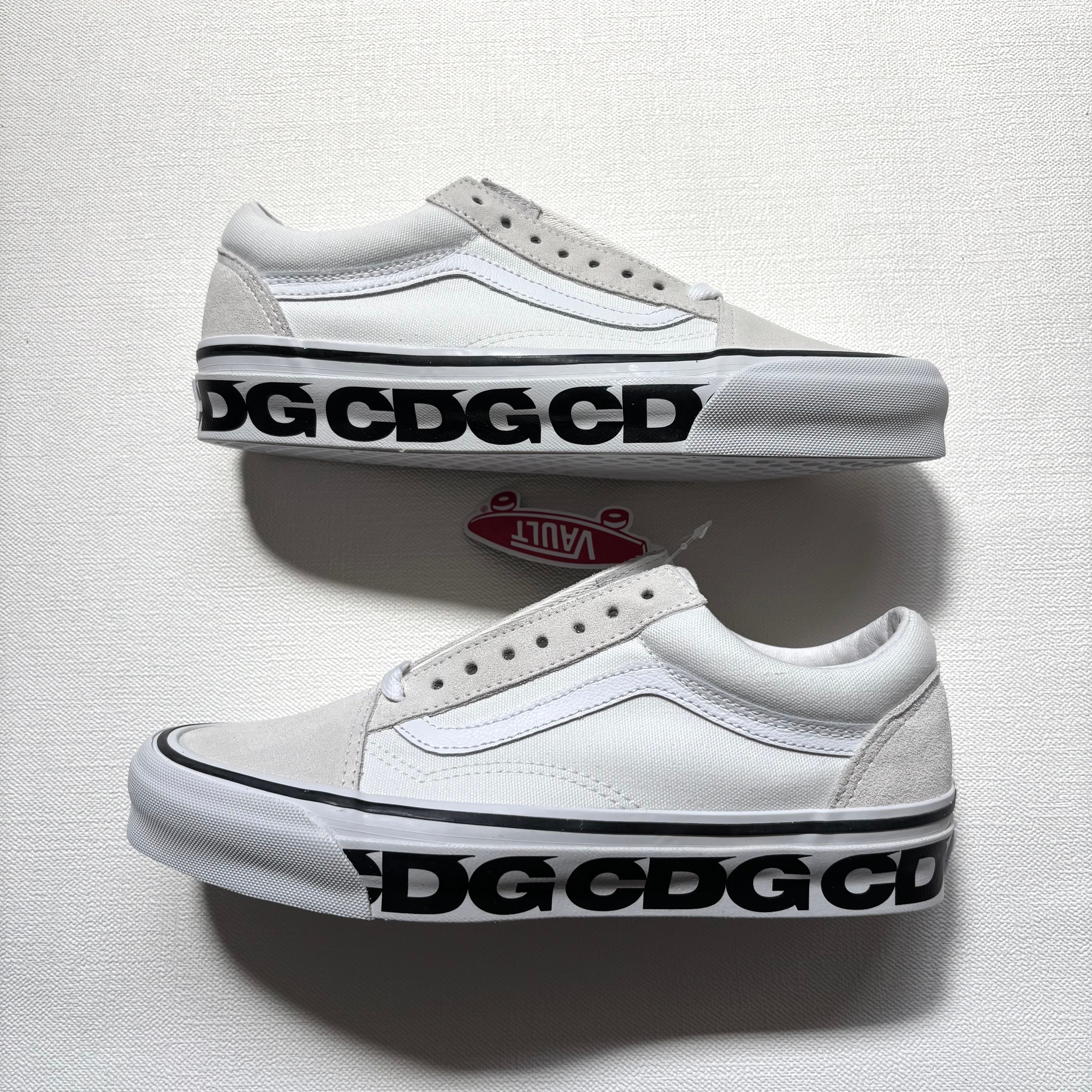 CDG × Vans Old Skool "White"