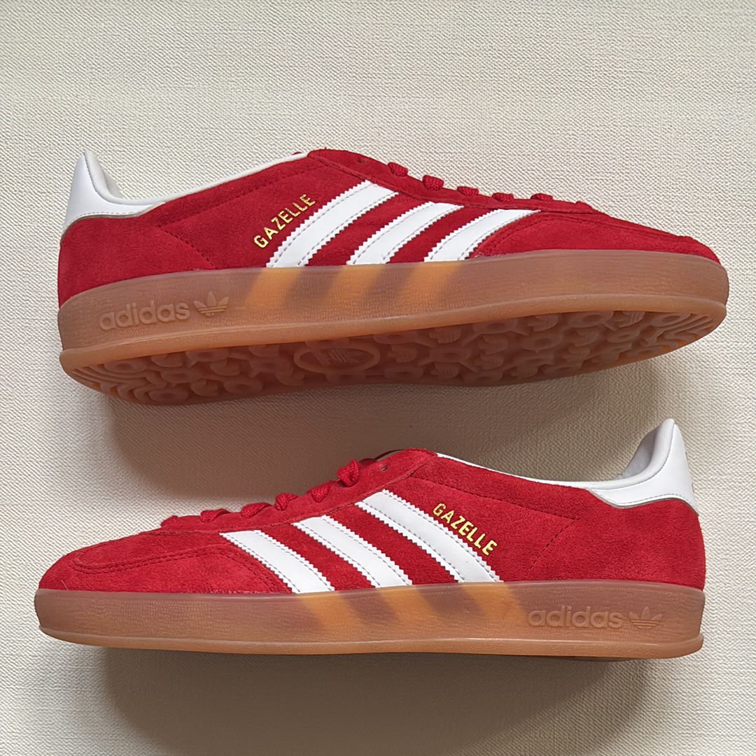 adidas Gazelle Indoor "Better Scarlet/Footwear White/Gum"