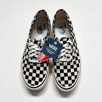 Vans Authentic 44 DX Anaheim Factory "Black/Checkerboard"