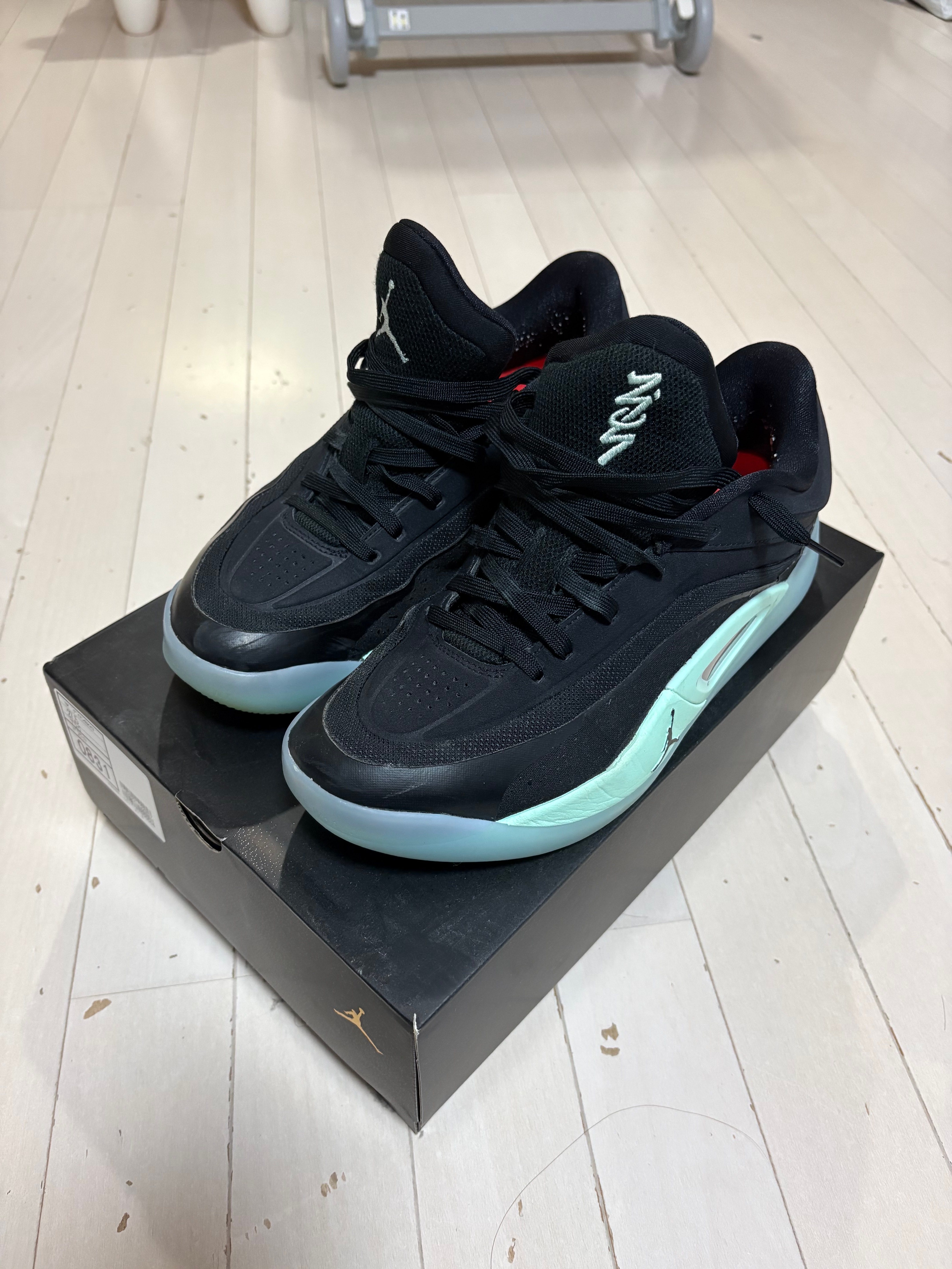 ナイキ ジョーダン ザイオン4 "ブラック/ブライトクリムゾン/パーティクルグレー/ミントフォーム" (FB1802-007/FD0591-007)
