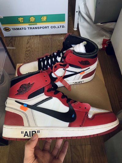 Off-White × Nike Air Jordan 1 Retro High The Ten "Chicago"