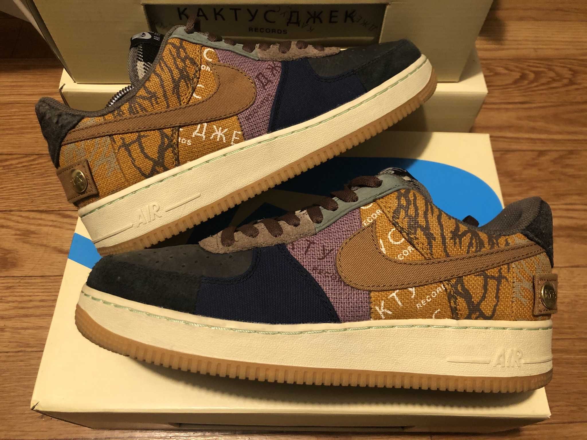 Travis Scott × Nike Air Force 1 Low Cactus Jack "Multi Color"