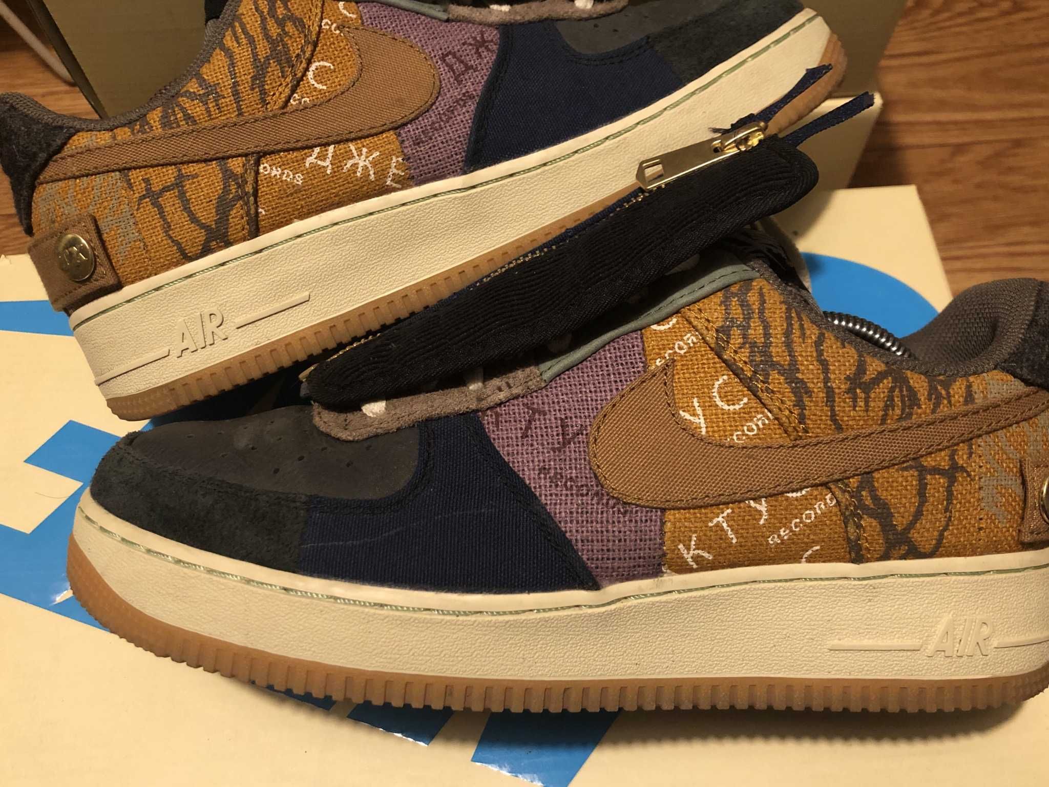 Travis Scott × Nike Air Force 1 Low Cactus Jack "Multi Color"