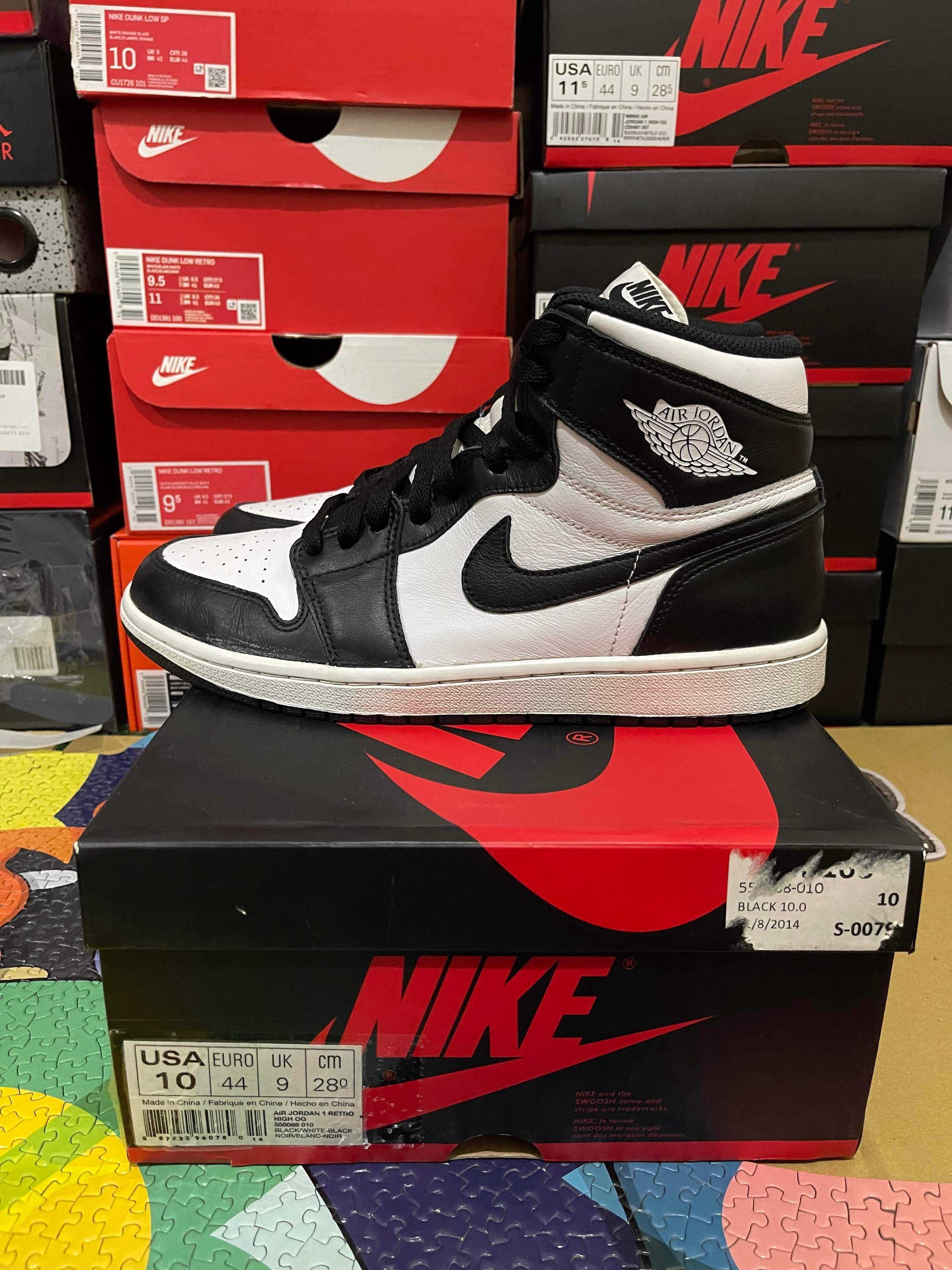 Nike Air Jordan 1 Retro High OG "Black/White" (2014)