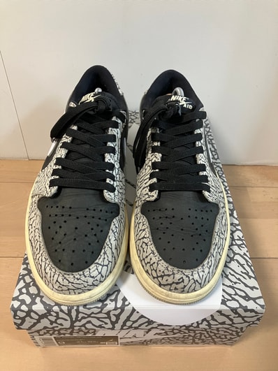 Nike Air Jordan 1 Retro Low OG "Black Cement"