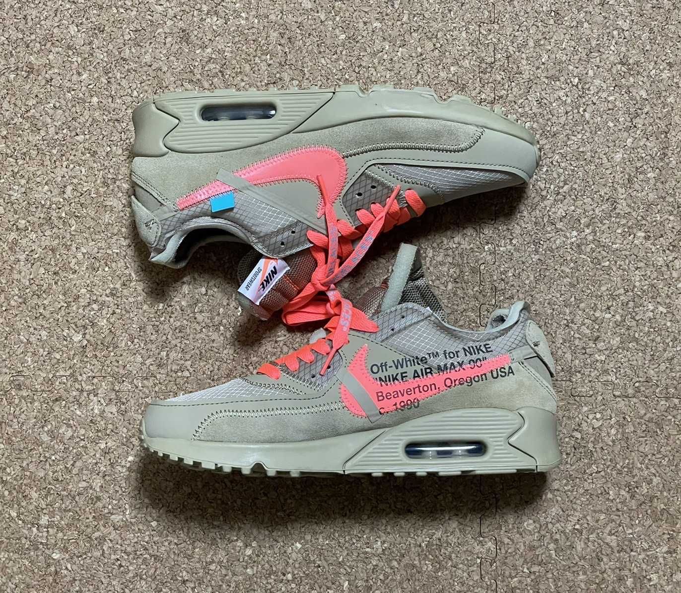 Off-White × Nike Air Max 90 "Desert Ore"