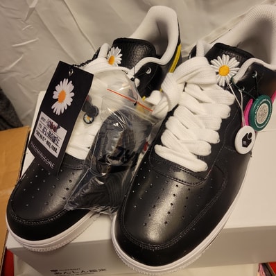 PEACEMINUSONE × Nike Air Force 1 Low '07 Para-Noise 3.0 "Black and Multi-Color" / G-DRAGON