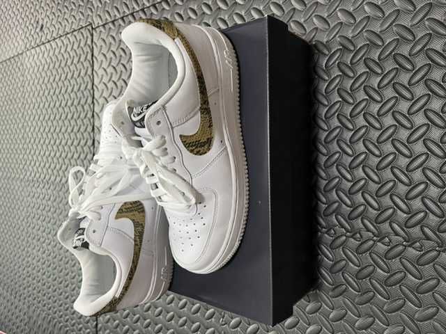 Nike Air Force 1 Low Retro PRM QS "Ivory Snake" (2019) AO1635-100