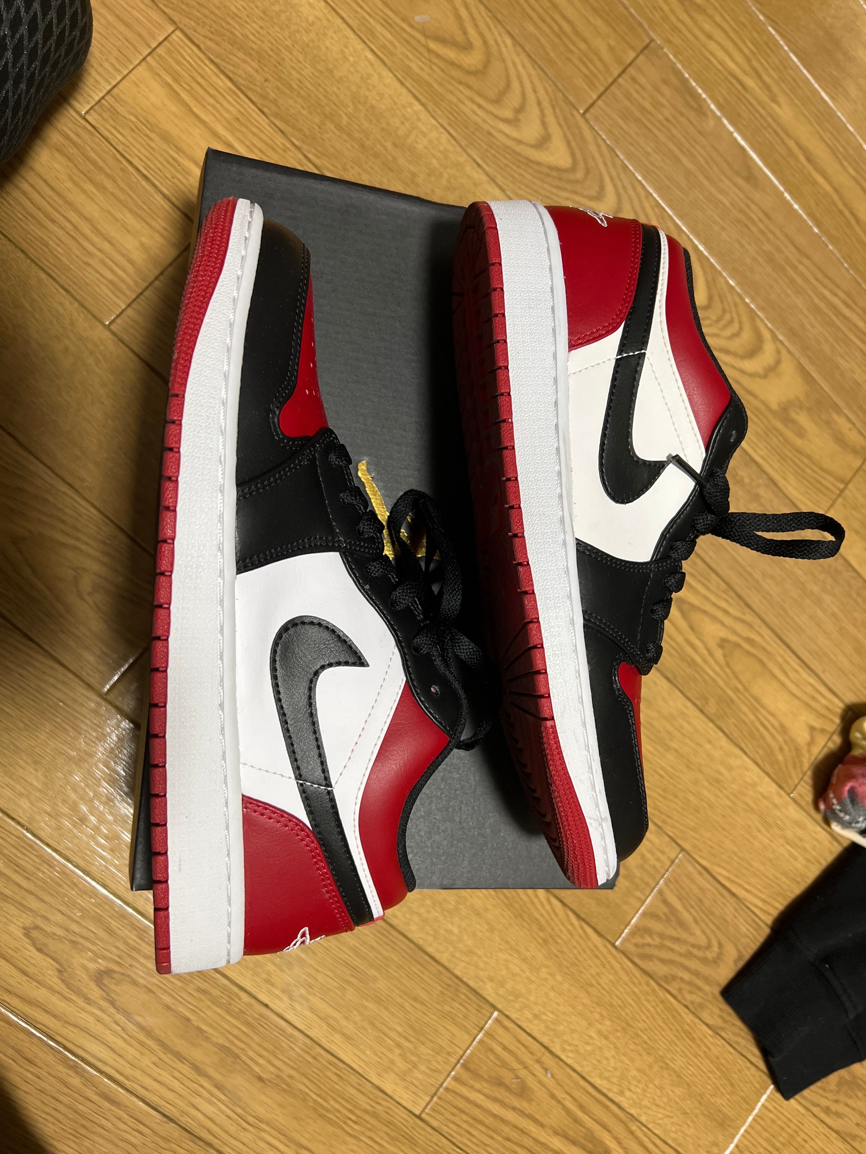 Nike Air Jordan 1 Low "Bred Toe"