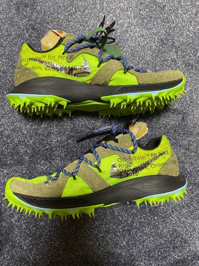 Off-White × Nike Women's Air Zoom Terra Kiger 5 "Green"