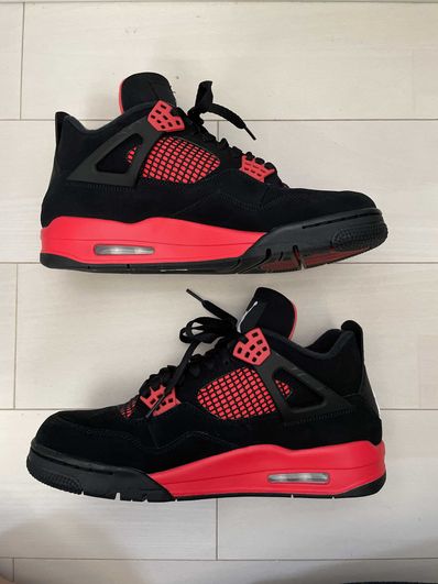 Nike Air Jordan 4 "Red Thunder/Crimson"