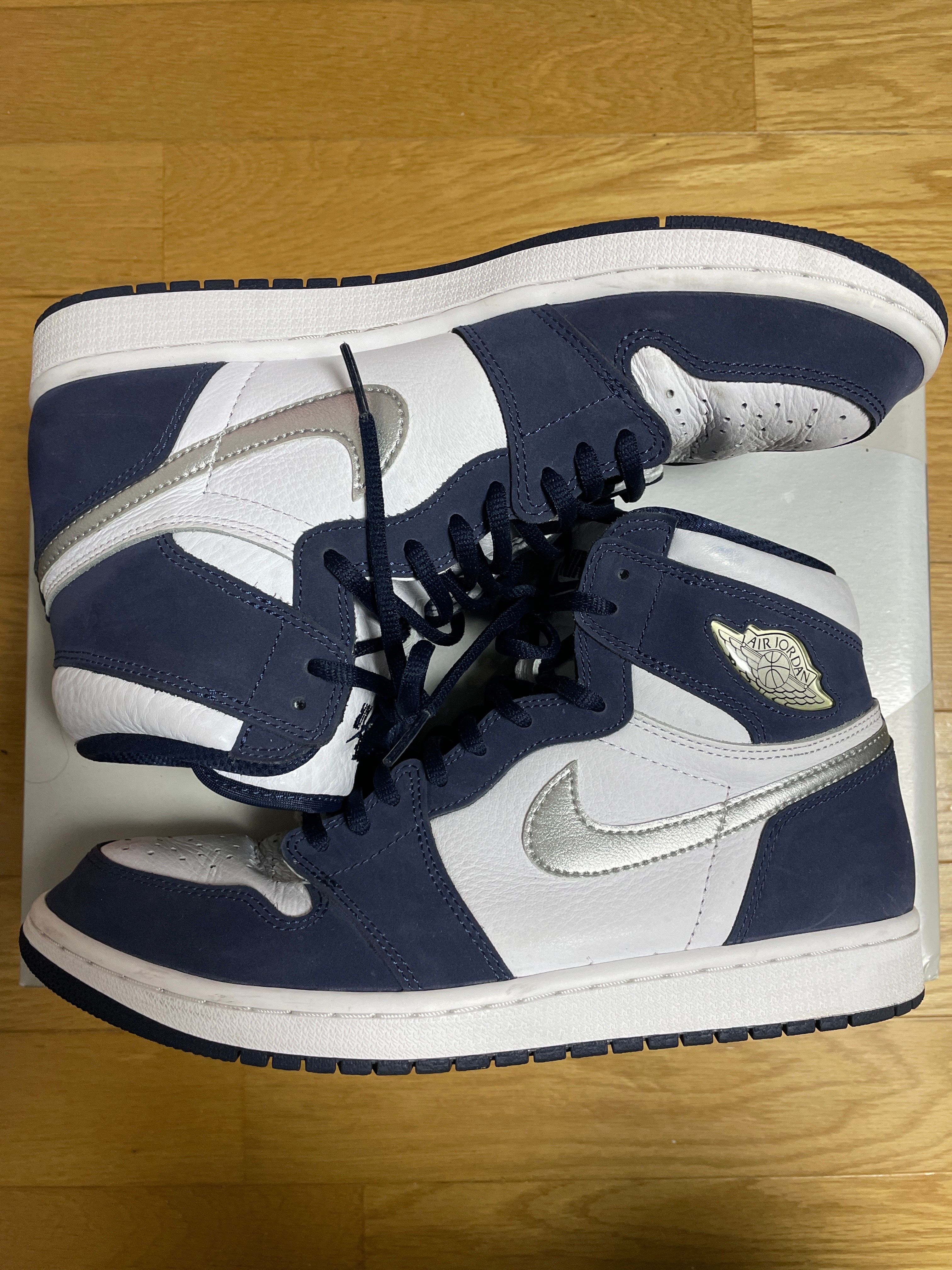 Nike Air Jordan 1 High OG CO.JP "White/Midnight Navy" (2020)(ブリーフケースなし)