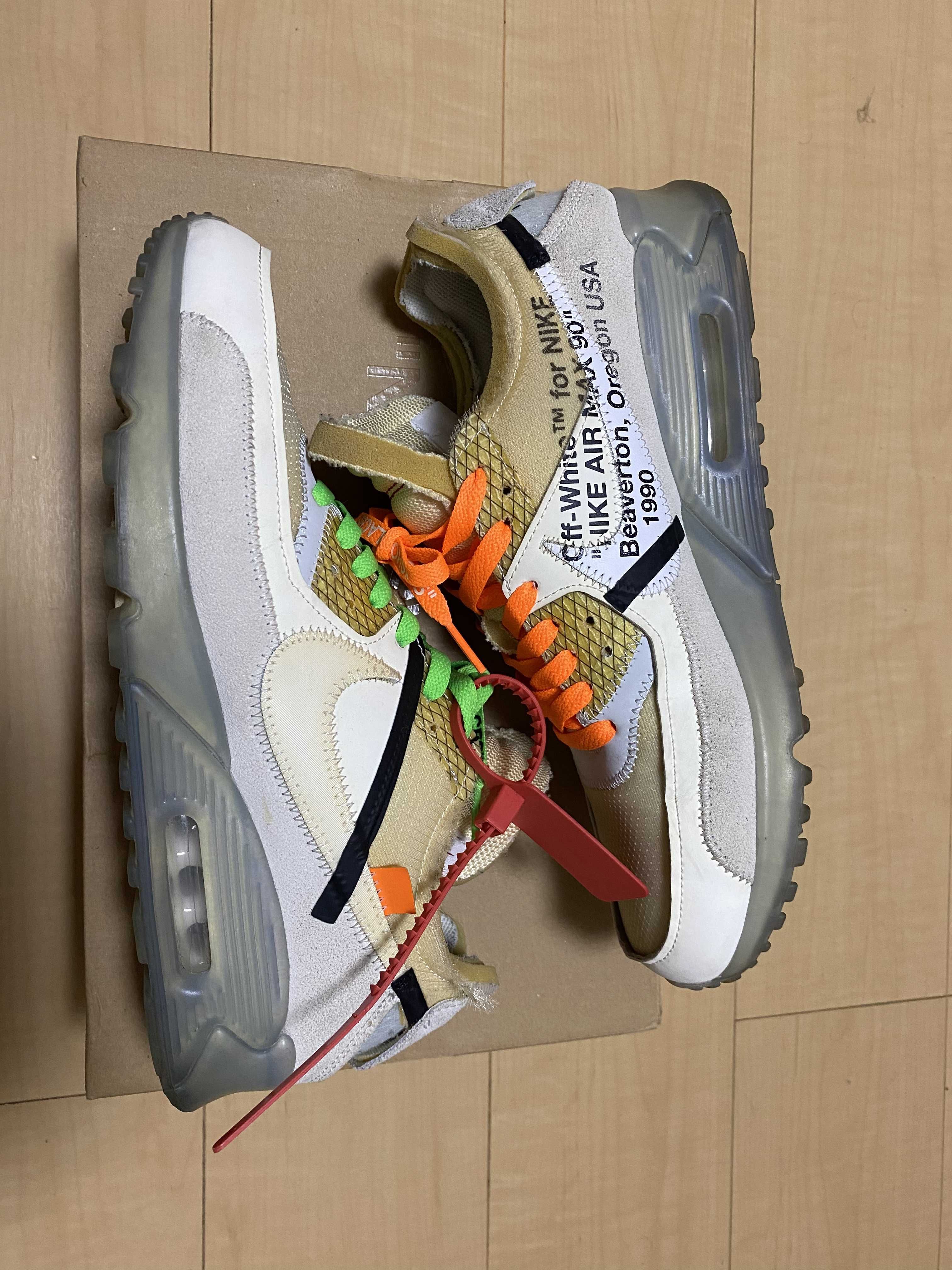Off-White × Nike Air Max 90 "The 10/Sail"