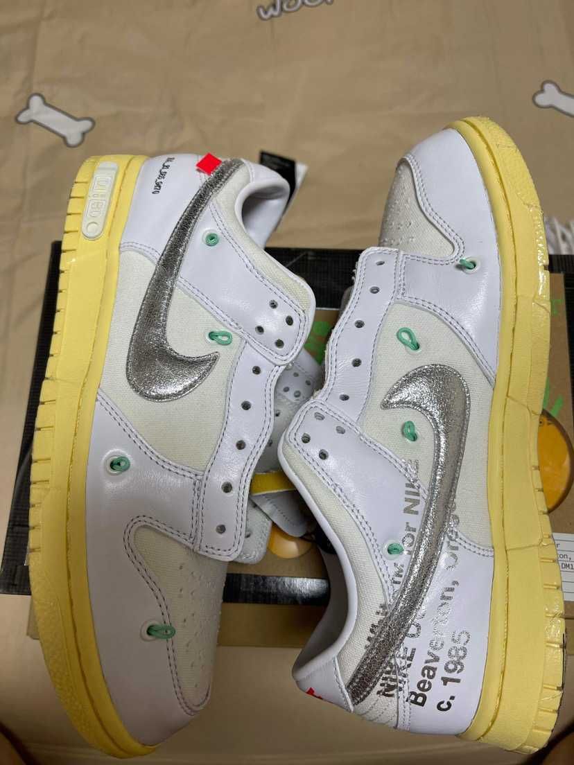Off-White × Nike Dunk Low 1 of 50 "Lot.1"