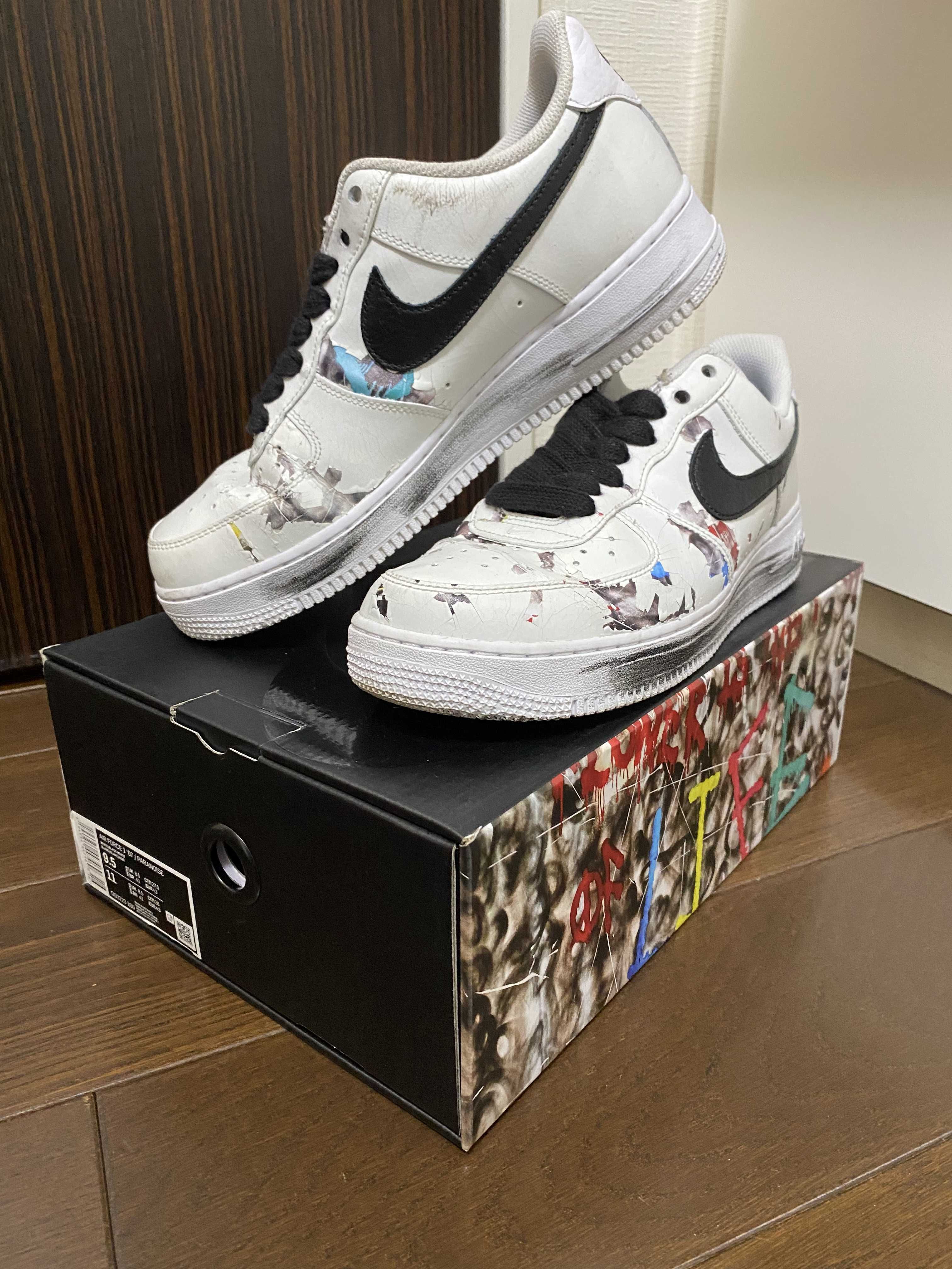 PEACEMINUSONE × Nike Air Force 1 Low "Para-noise/White/Black" / G-DRAGON