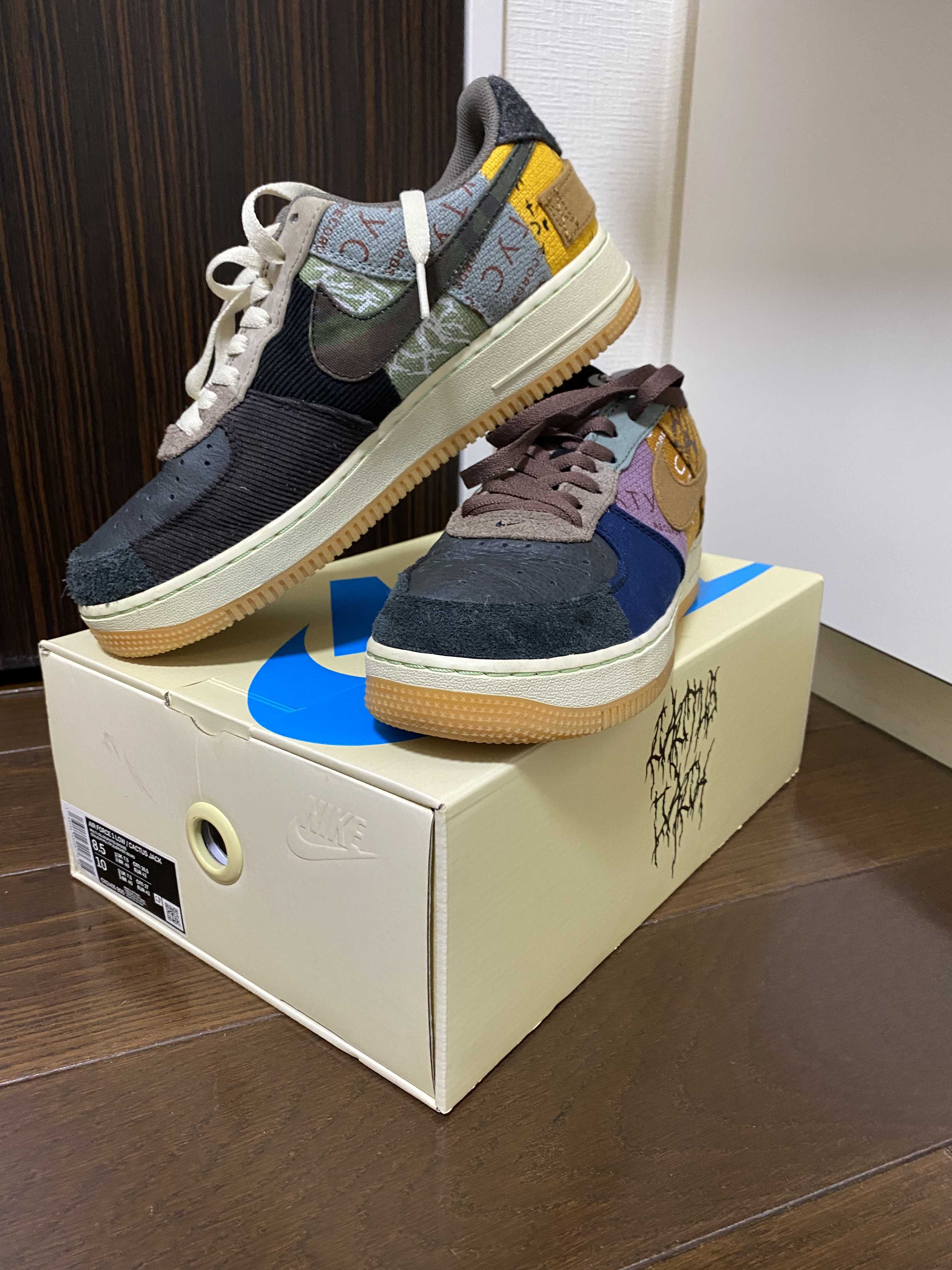 Travis Scott × Nike Air Force 1 Low Cactus Jack "Multi Color"