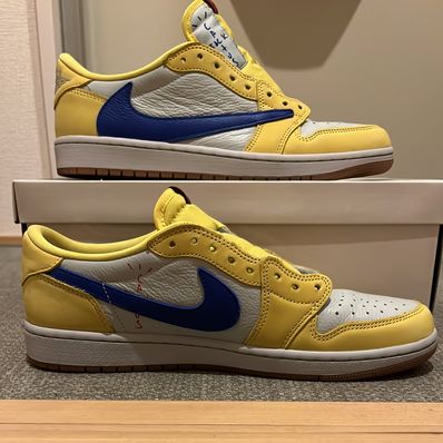 Travis Scott × Nike Women's Air Jordan 1 Retro Low OG "Canary"