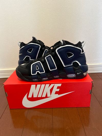 Nike Air More Uptempo '96 "Black and University Red"