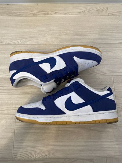 Nike SB Dunk Low "Los Angeles Dodgers/Deep Royal Blue"