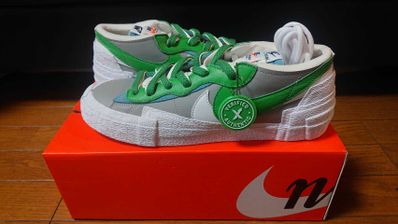 sacai × Nike Blazer Low "Classic Green"