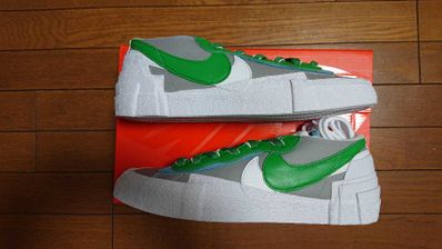 sacai × Nike Blazer Low "Classic Green"
