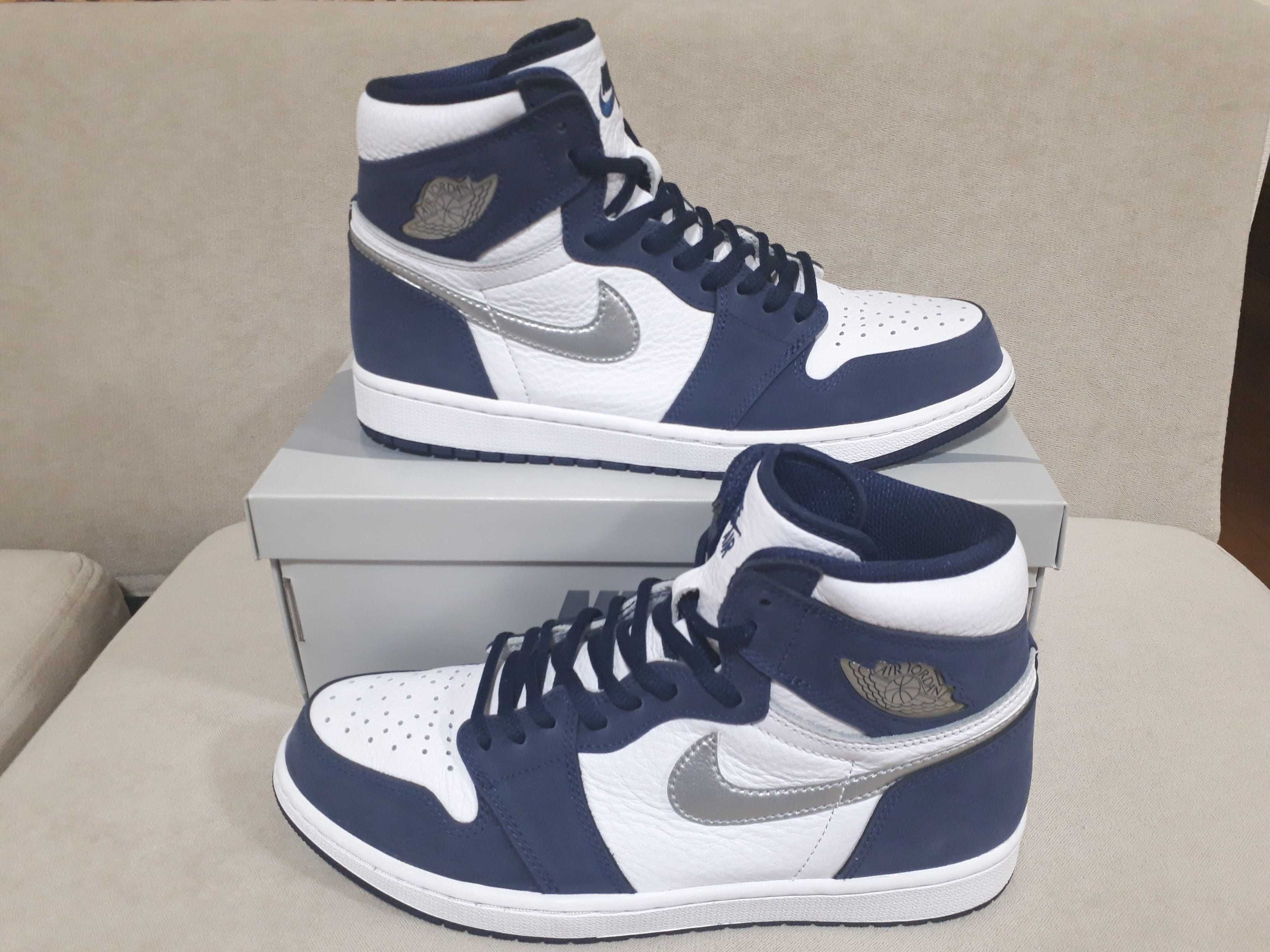 Nike Air Jordan 1 High OG CO.JP "White/Midnight Navy" (2020)(ブリーフケースなし)