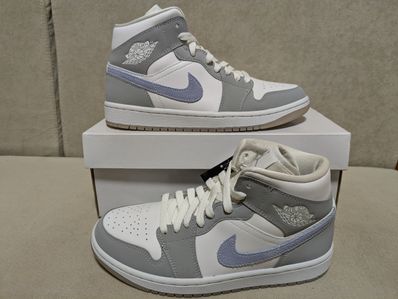 Nike Women's Air Jordan 1 Mid "Wolf Grey"