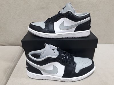 Nike Air Jordan 1 Low "Black/Light Smoke Grey"