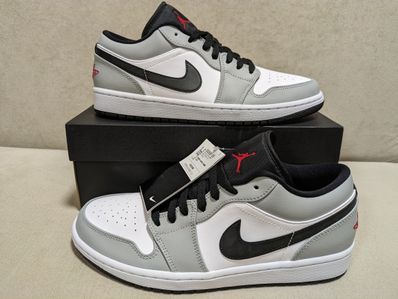 NIKE AIR JORDAN 1 LOW "LIGHT SMOKE GREY"