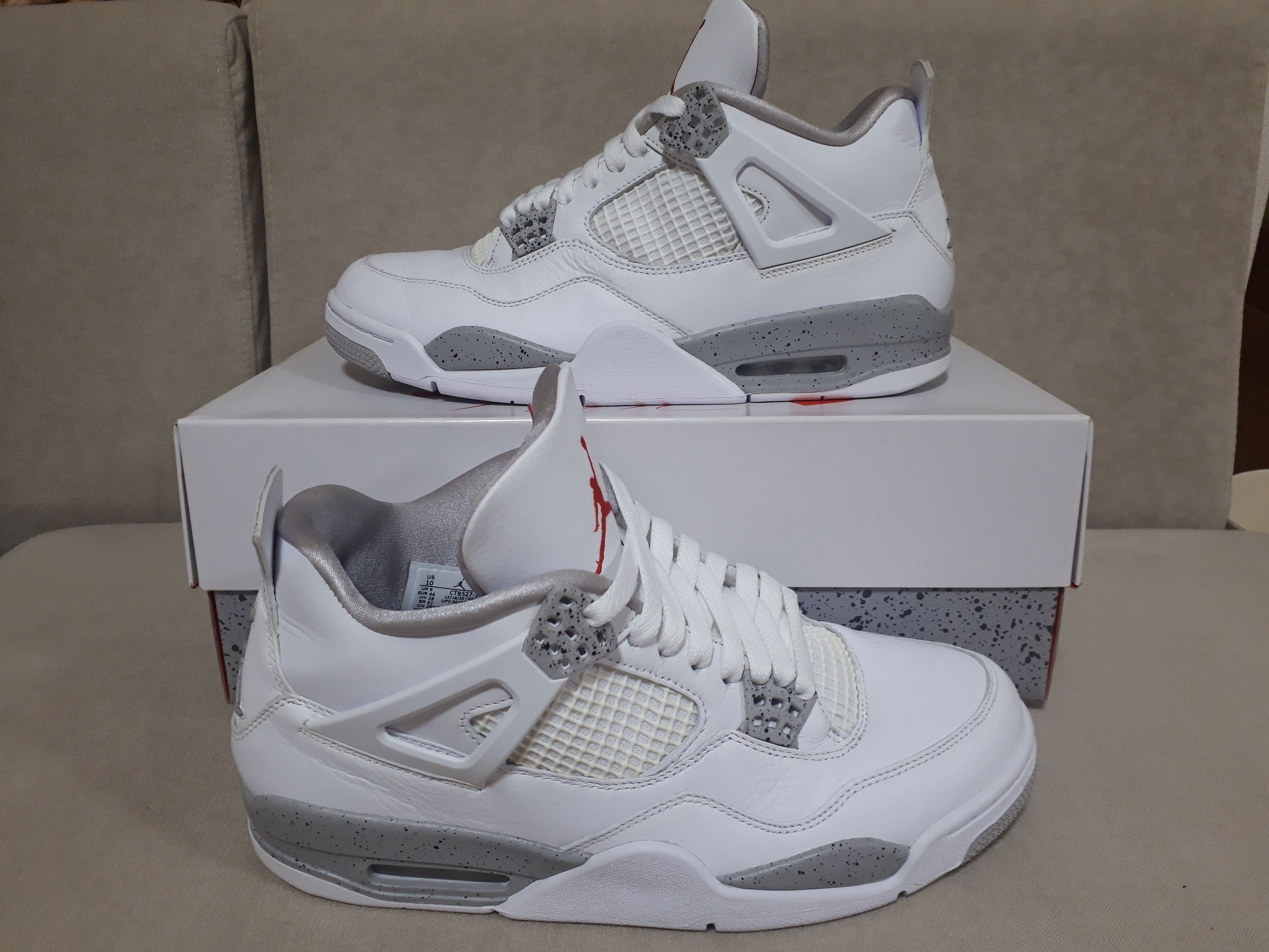 Nike Air Jordan 4 "Tech White"