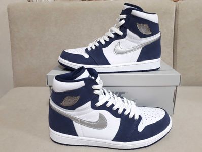 Nike Air Jordan 1 High OG CO.JP "White/Midnight Navy" (2020)(ブリーフケースなし)