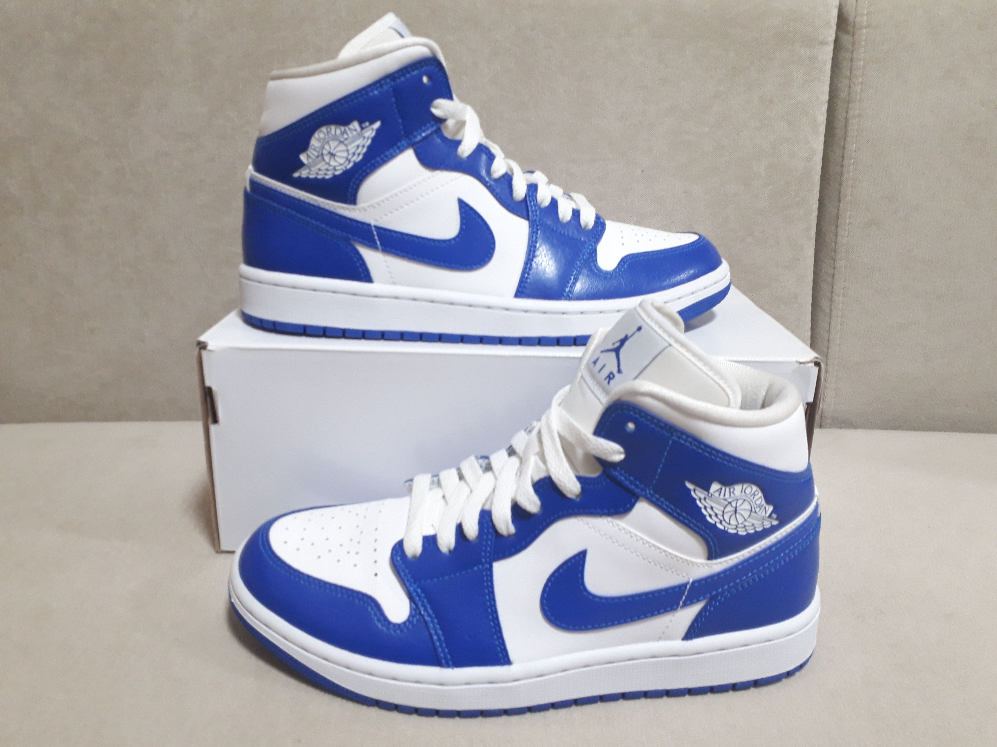 Nike Women's Air Jordan 1 Mid "Kentucky Blue"
