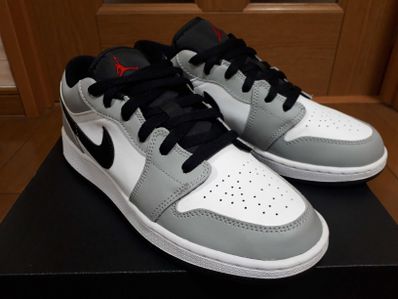 Nike GS Air Jordan 1 Low "Light Smoke Grey"