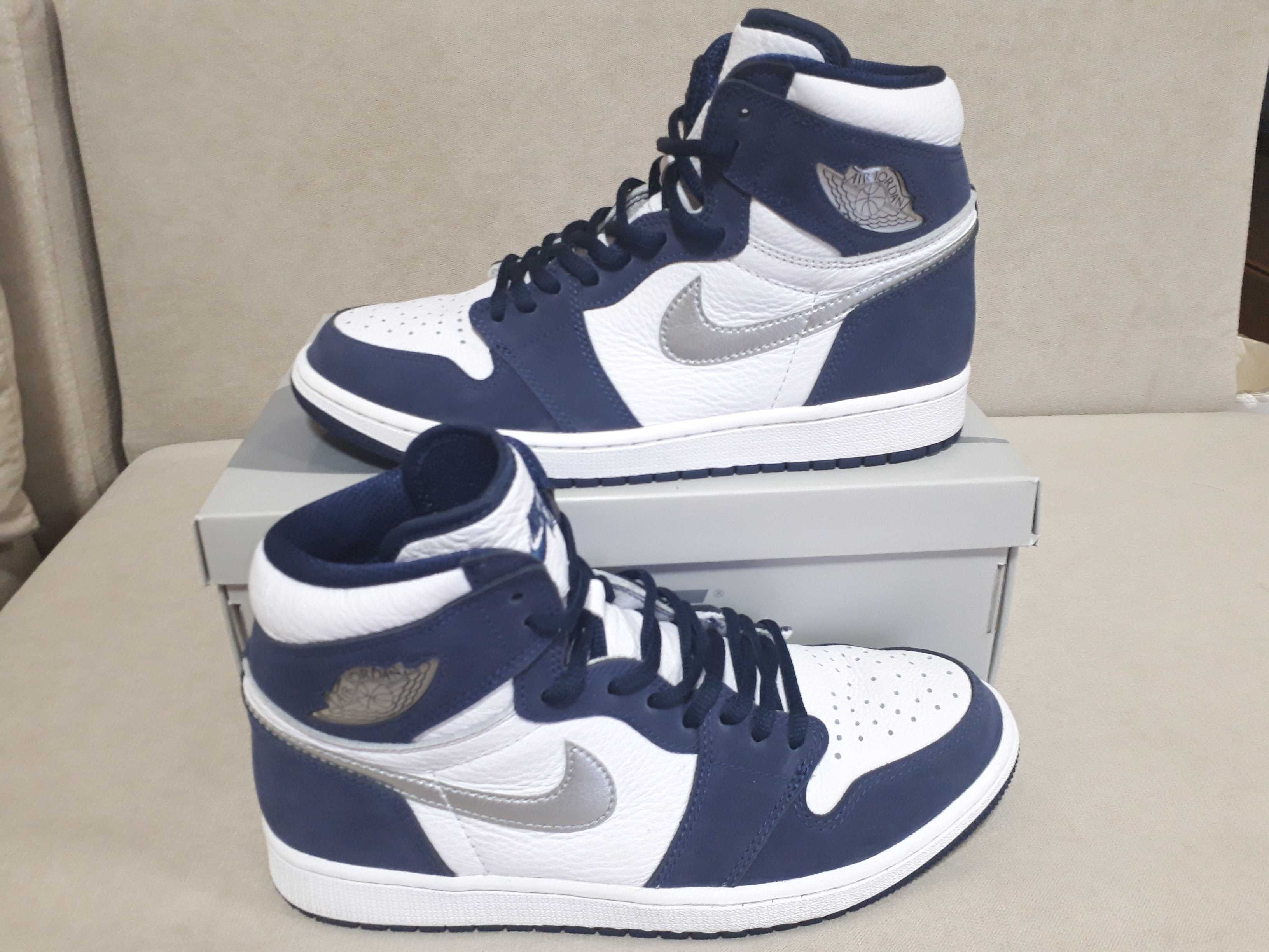 Nike Air Jordan 1 High OG CO.JP "White/Midnight Navy" (2020)(ブリーフケースなし)