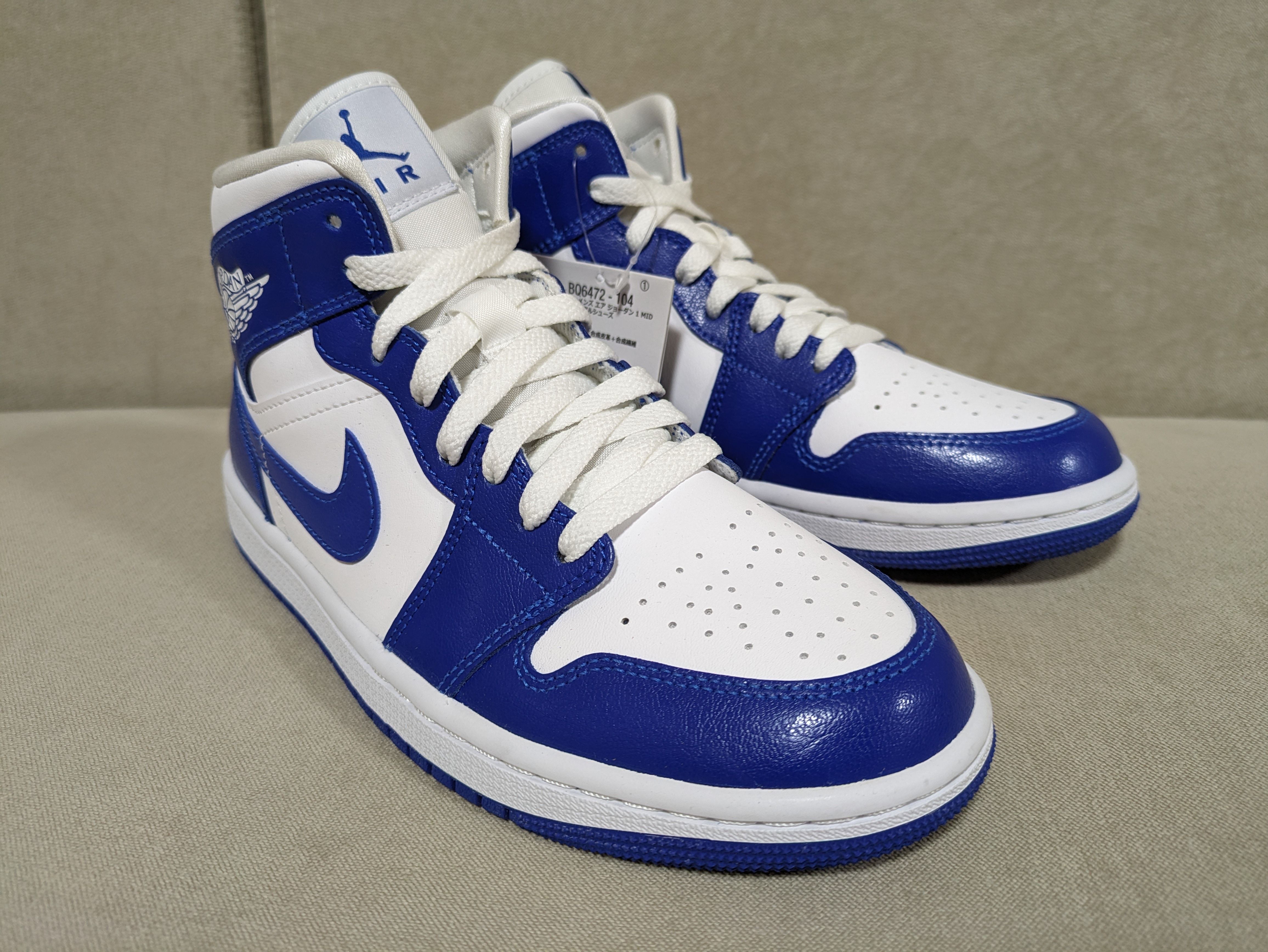 Nike Women's Air Jordan 1 Mid "Kentucky Blue"
