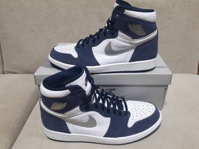 Nike Air Jordan 1 High OG CO.JP "White/Midnight Navy" (2020)(ブリーフケースなし)