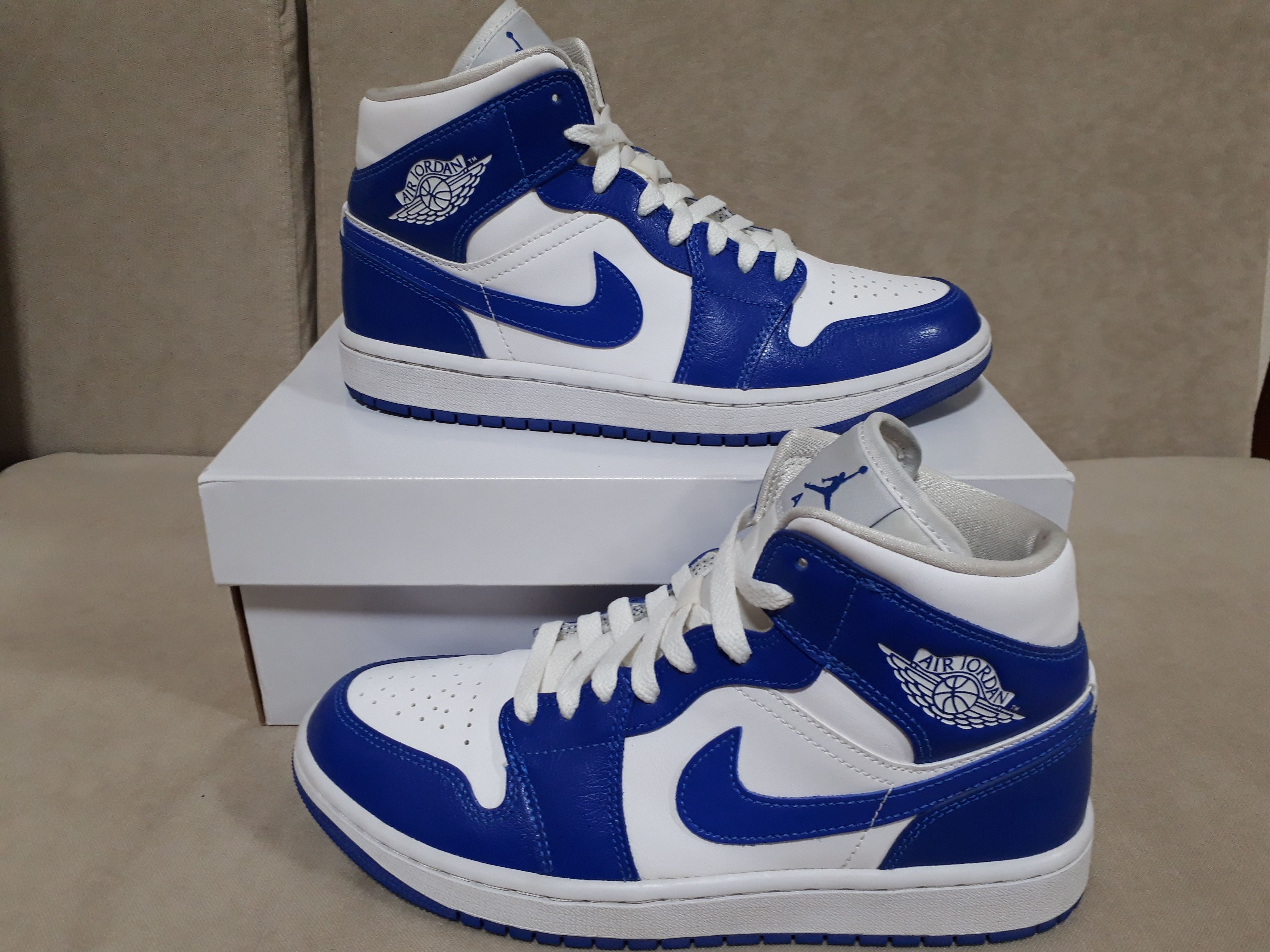 Nike Women's Air Jordan 1 Mid "Kentucky Blue"