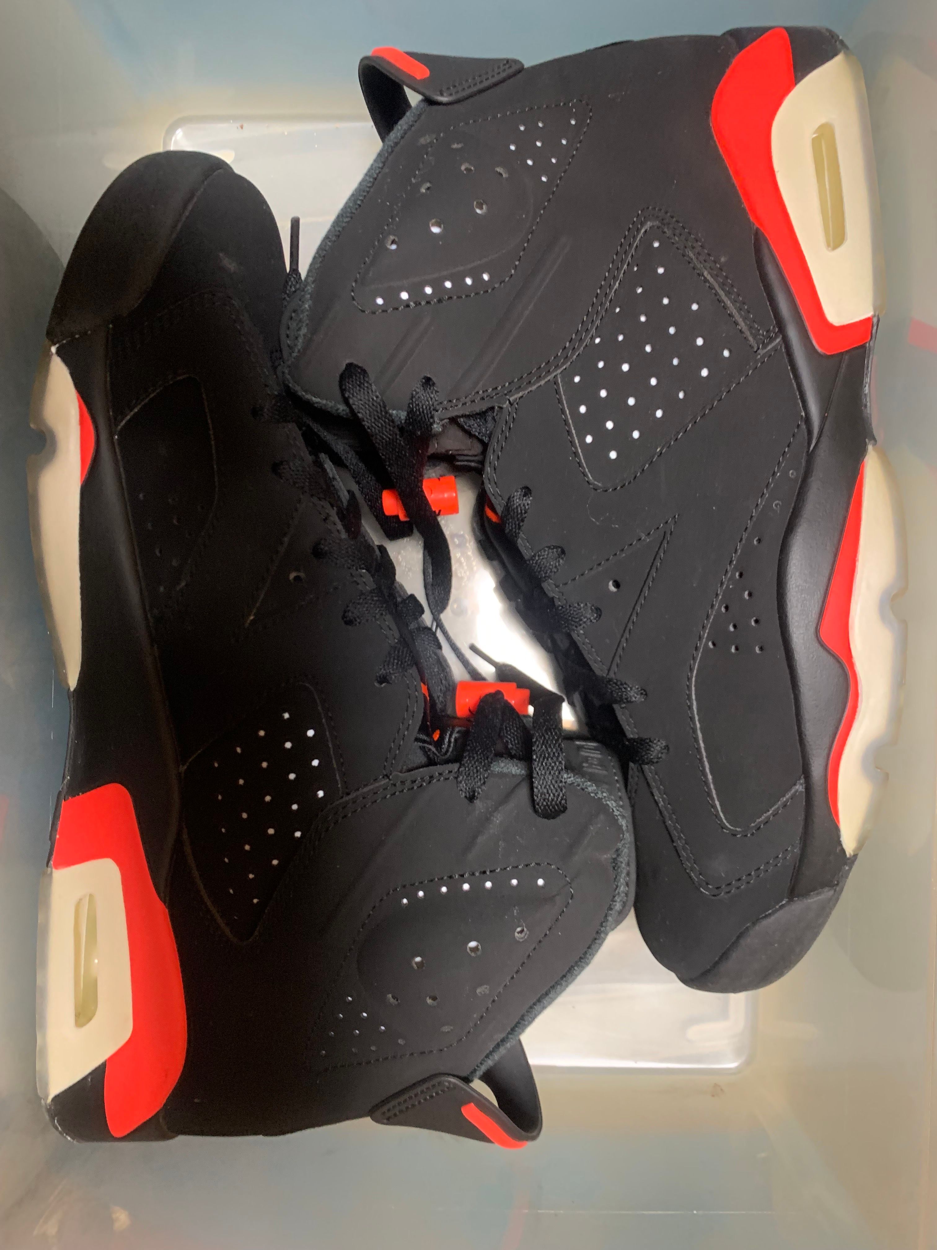 Nike Air Jordan 6 Retro OG "Black/Infrared"