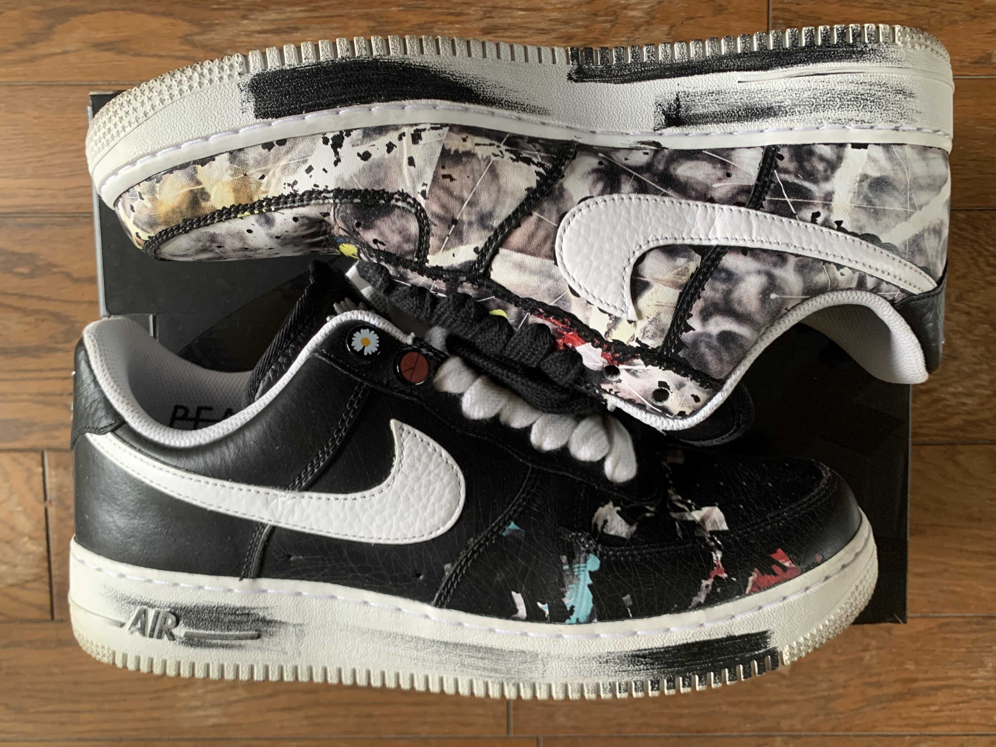 PEACEMINUSONE × Nike Air Force 1 Low Para Noise "Black" / G-DRAGON