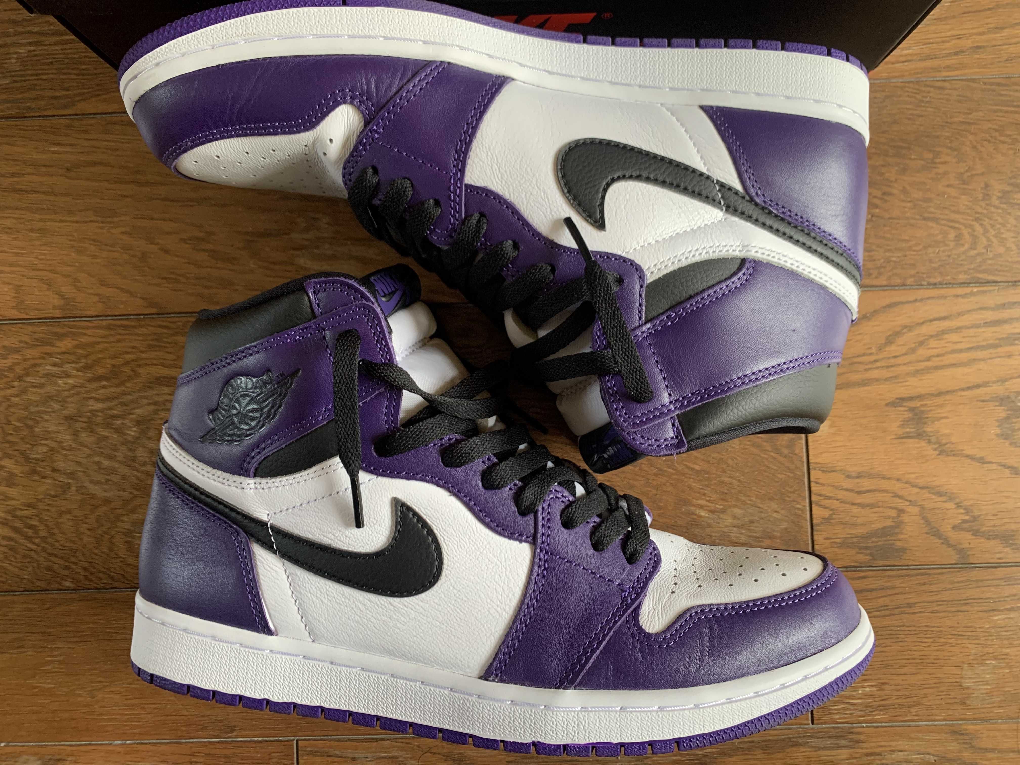 Nike Air Jordan 1 Retro High OG "Court Purple White/Black" (2020)