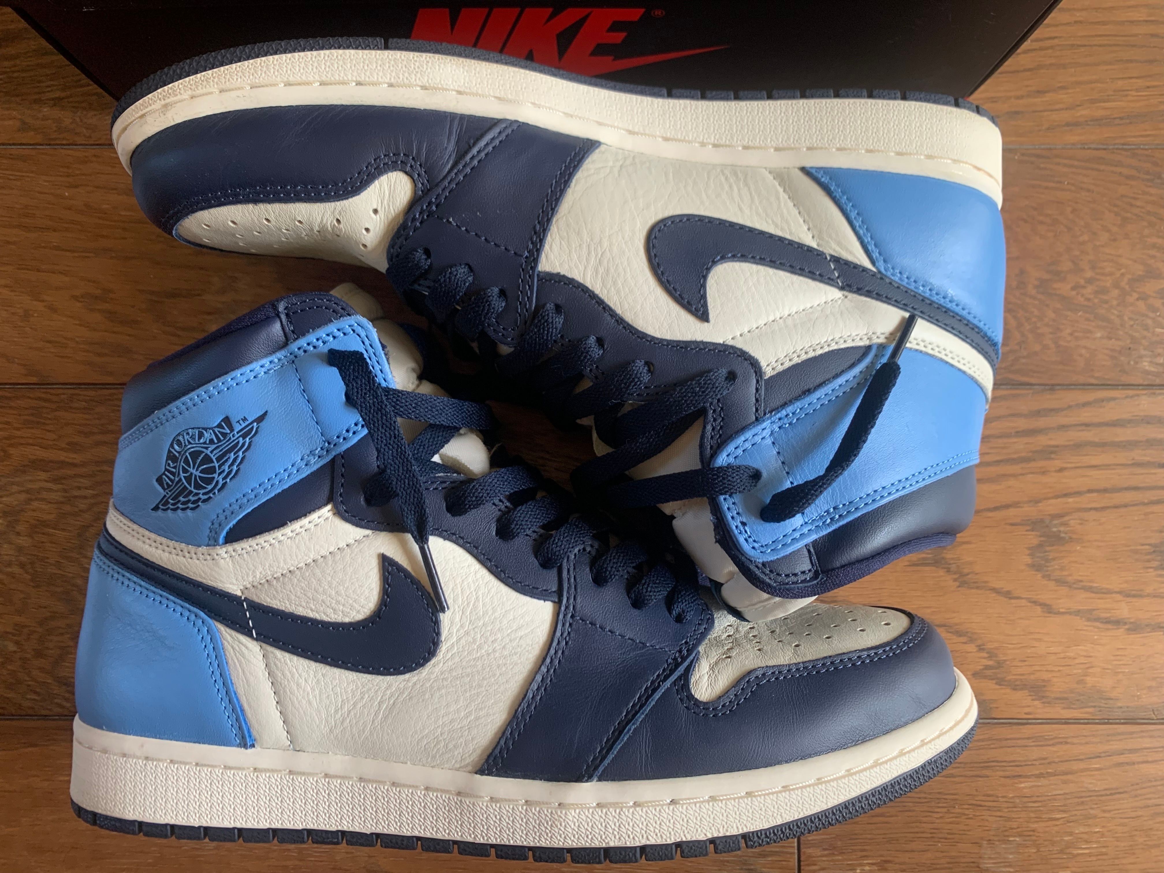 Nike Air Jordan 1 Retro High OG "Obsidian/University Blue"