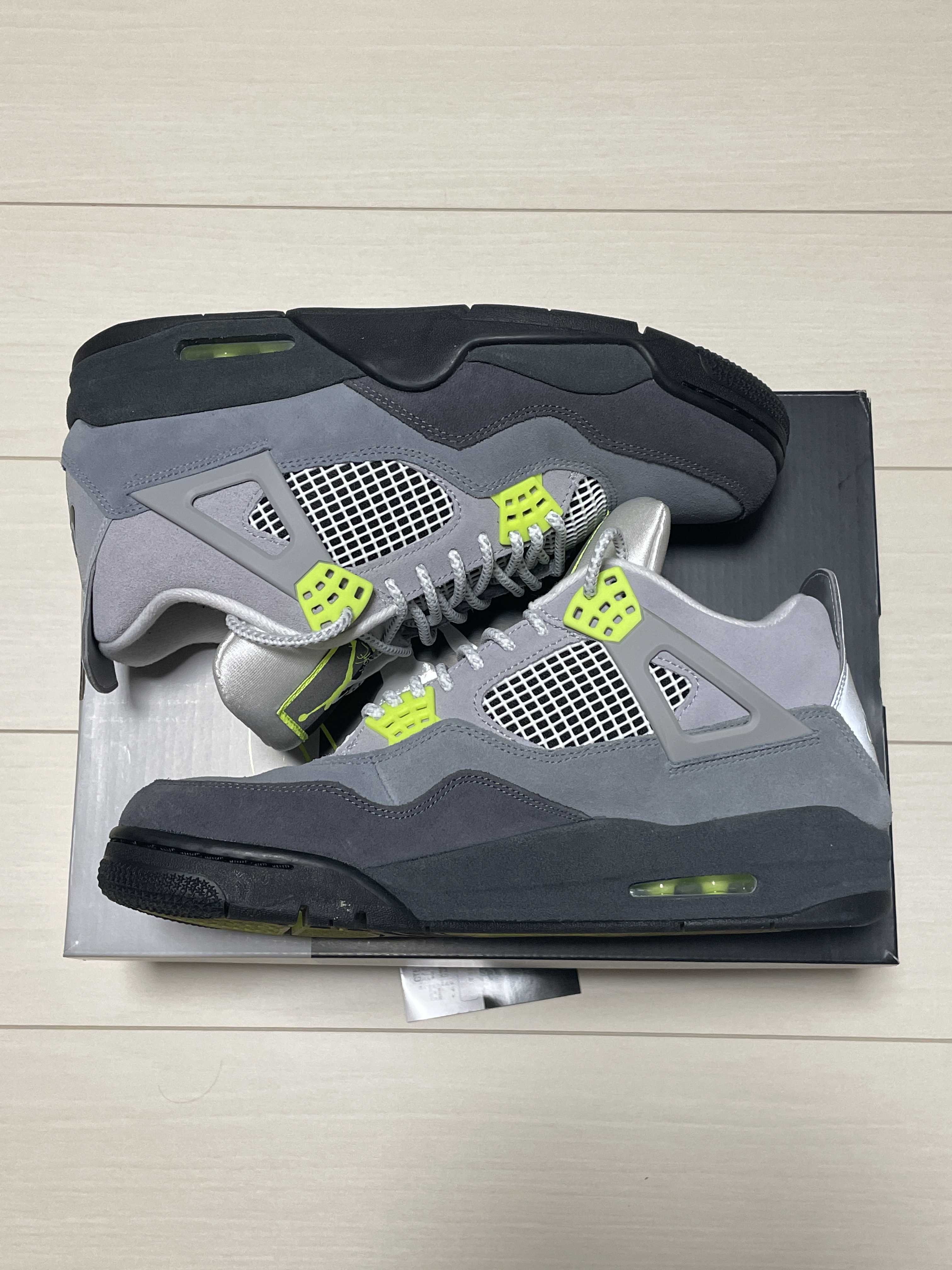 NIKE AIR JORDAN 4 RETRO LE "NEON"