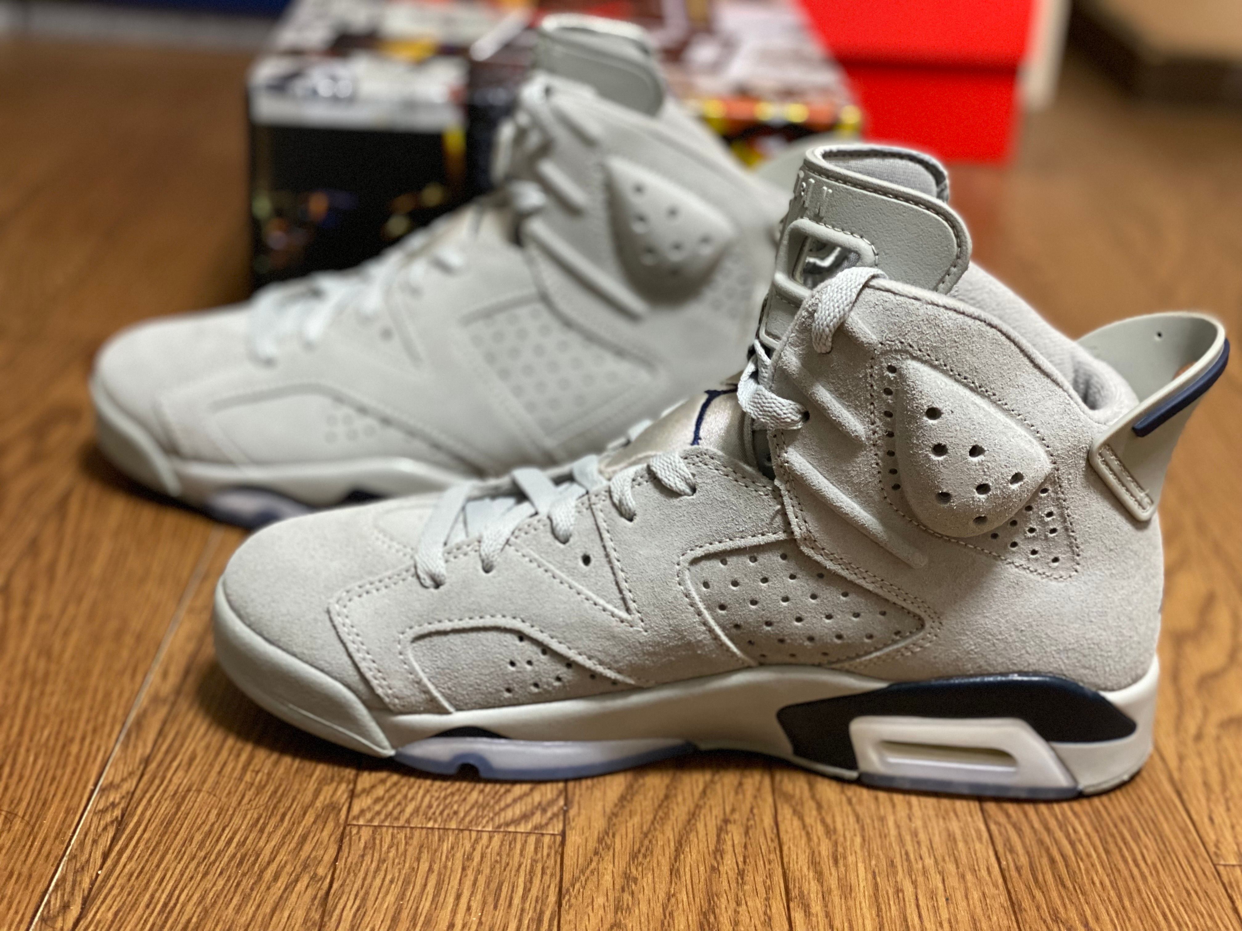 Nike Air Jordan 6 "Magnet and College Navy"