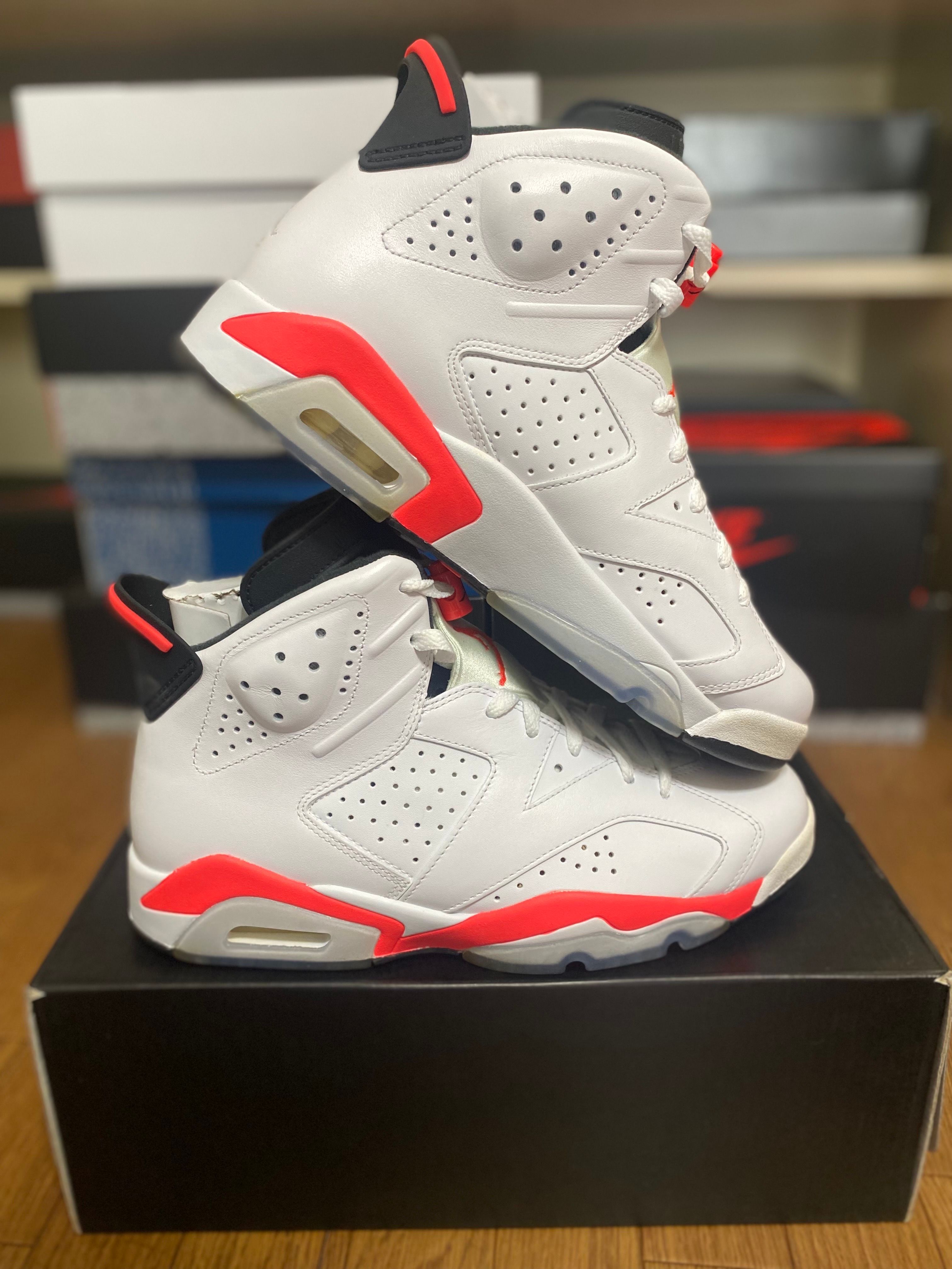 Nike Air Jordan 6 Retro "White / Infra Red" (2014)